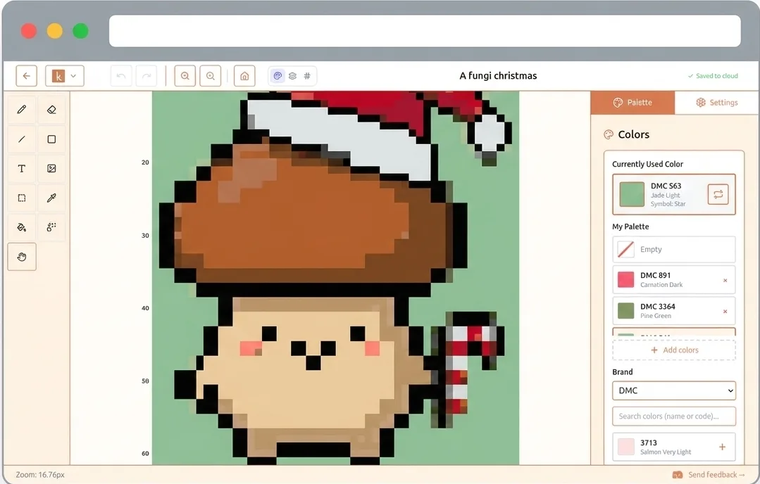 Knytstudio pattern editor